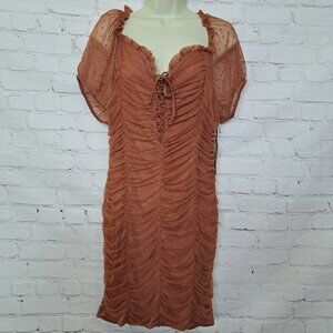 Haute Monde NEW Swiss Dot Bodycon Lined Dress Size 2X